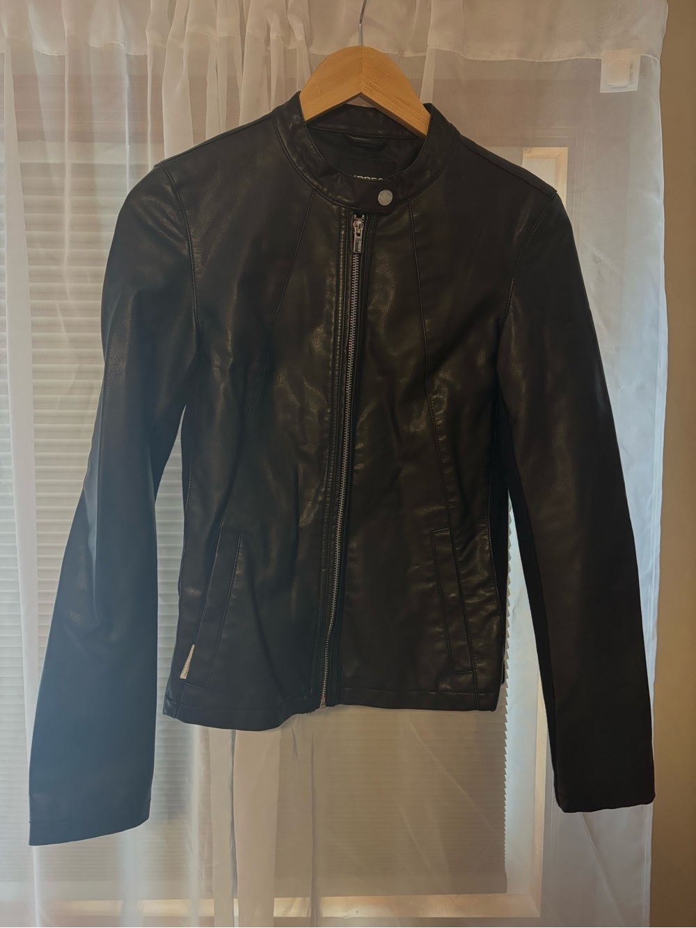 NWT - Express Faux Leather Jacket (Size Small)